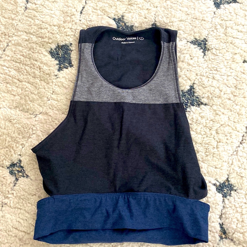 Outdoor voices sports bra size S